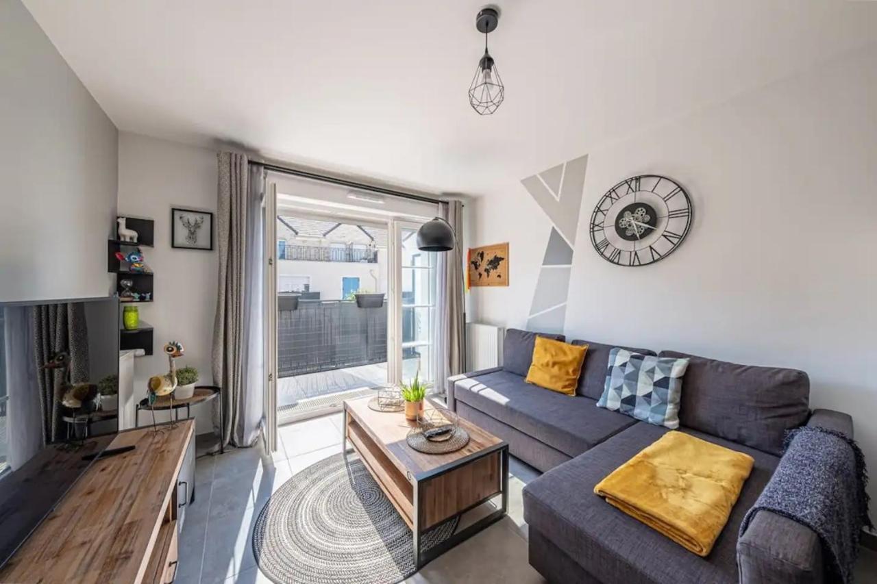 F2 Cozy Pour 4 Proche Disneyland - Fairytale Factory Villeneuve-Saint-Denis Exterior foto